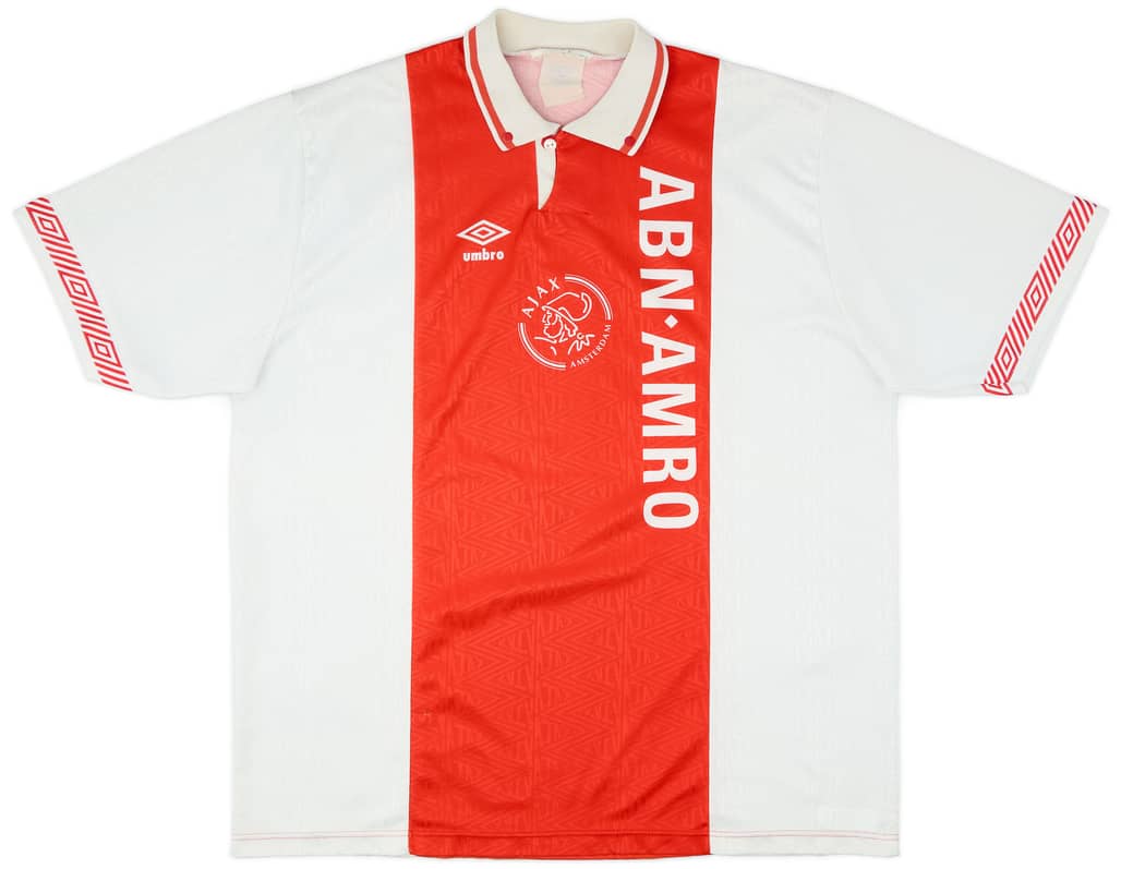 1991-93 Ajax Home Shirt - 7/10 - (XL)