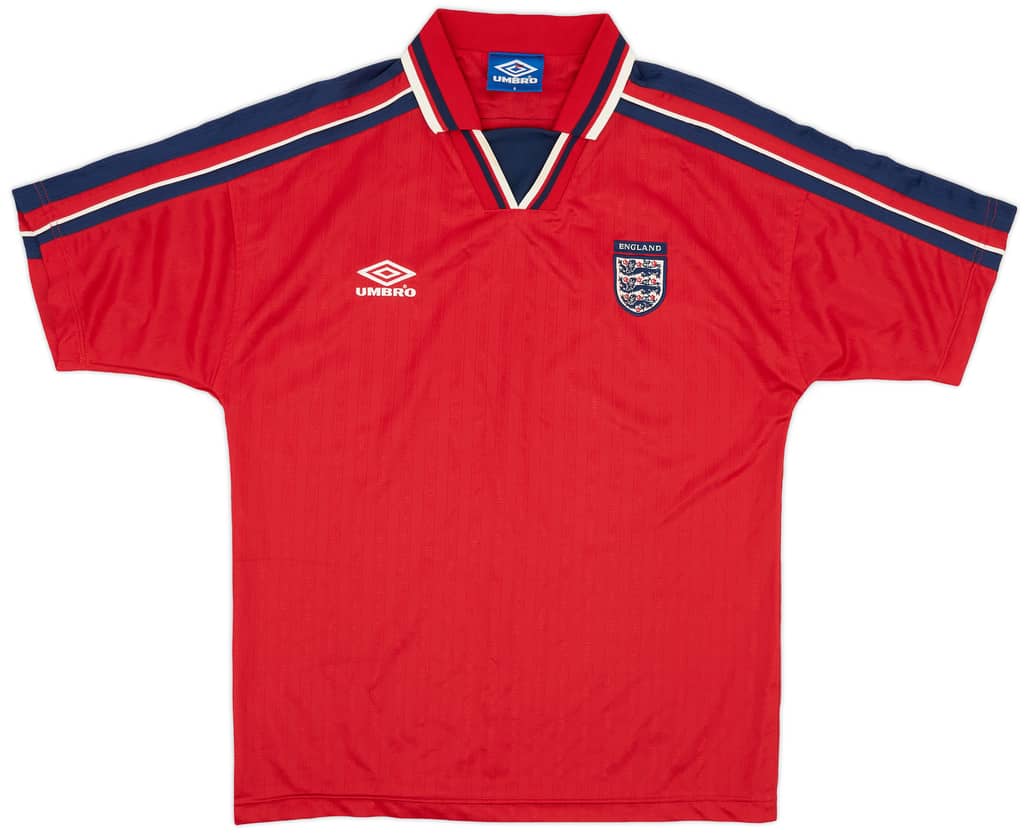 2000-01 England Umbro Training Shirt - 9/10 - (S)