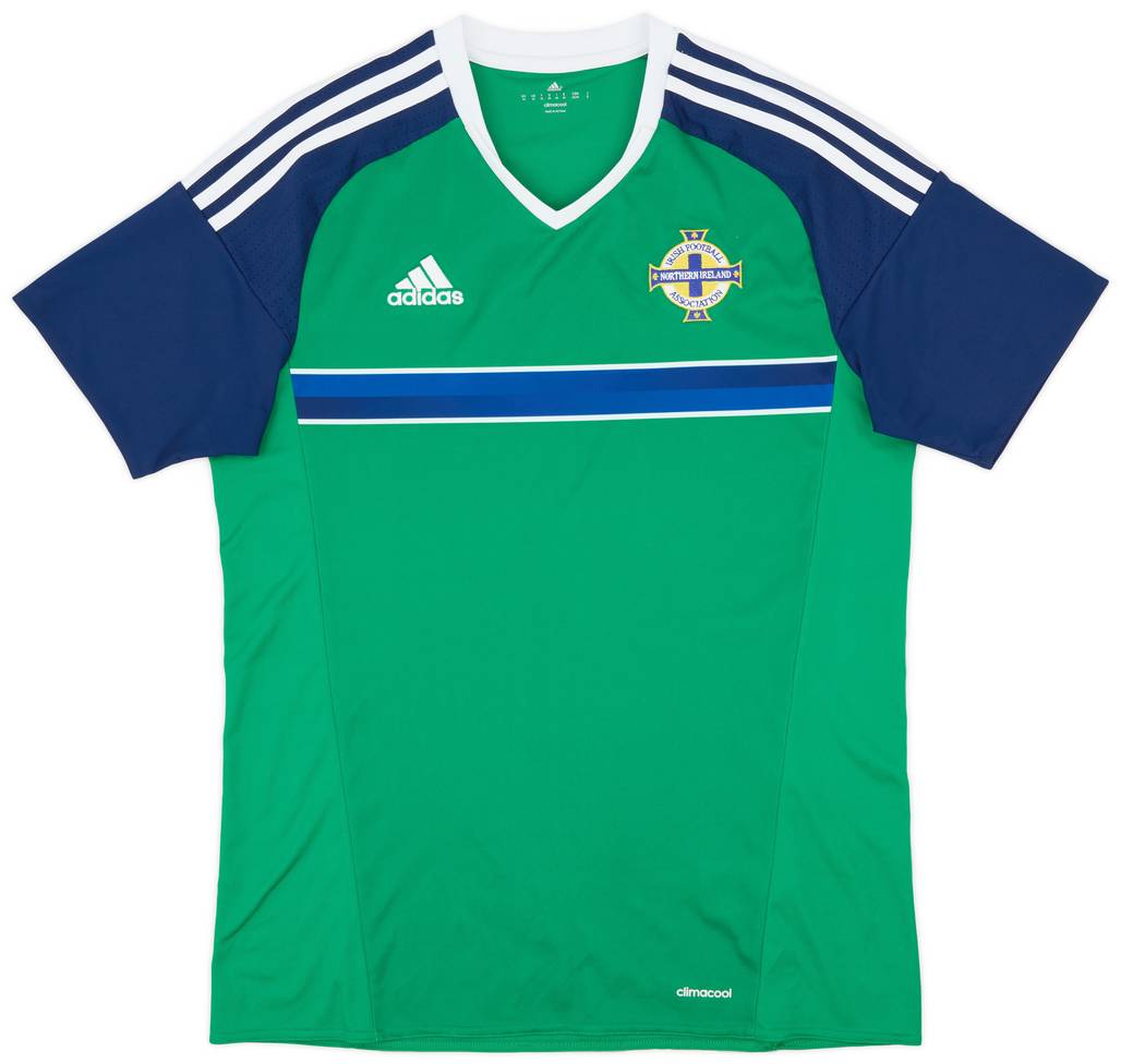 2016-17 Northern Ireland Home Shirt - 7/10 - (M)