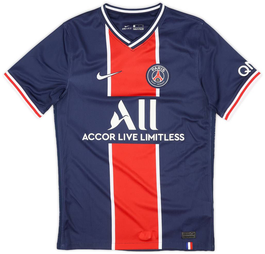 2020-21 Paris Saint-Germain Home Shirt - 9/10 - (S)