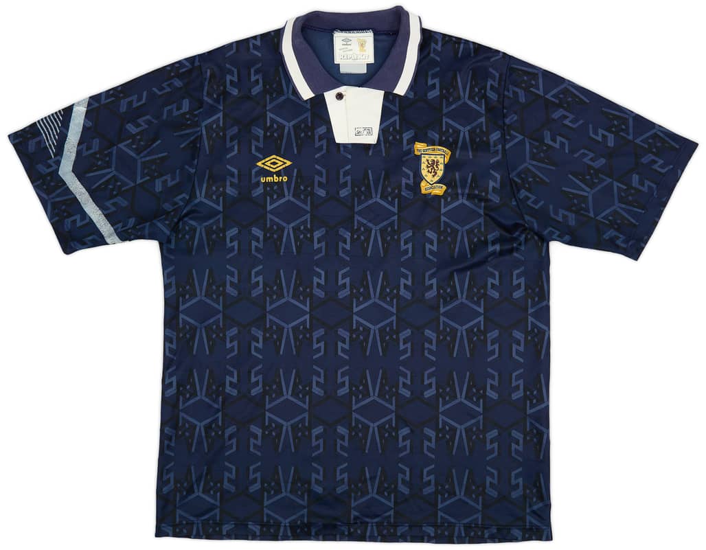 1991-94 Scotland Home Shirt - 6/10 - (L)