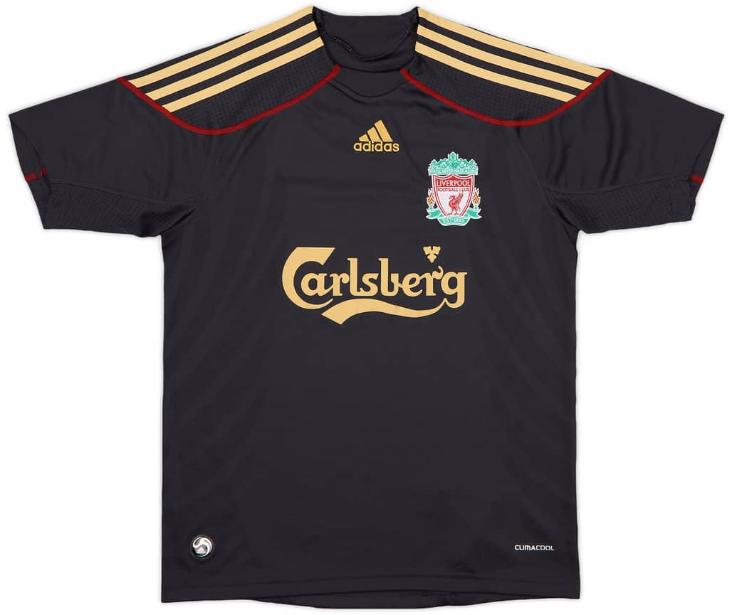 2009-10 Liverpool Away Shirt - 8/10 - (L.Boys)
