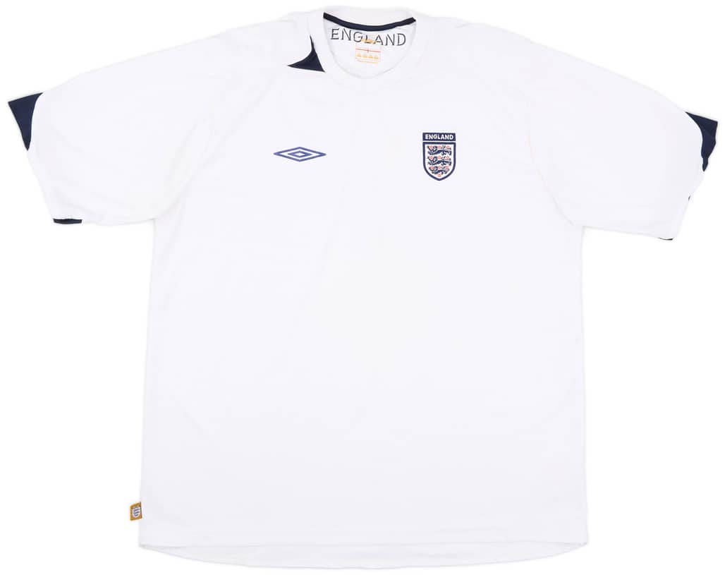 2006-07 England Umbro Training Shirt - 7/10 - (XXL)
