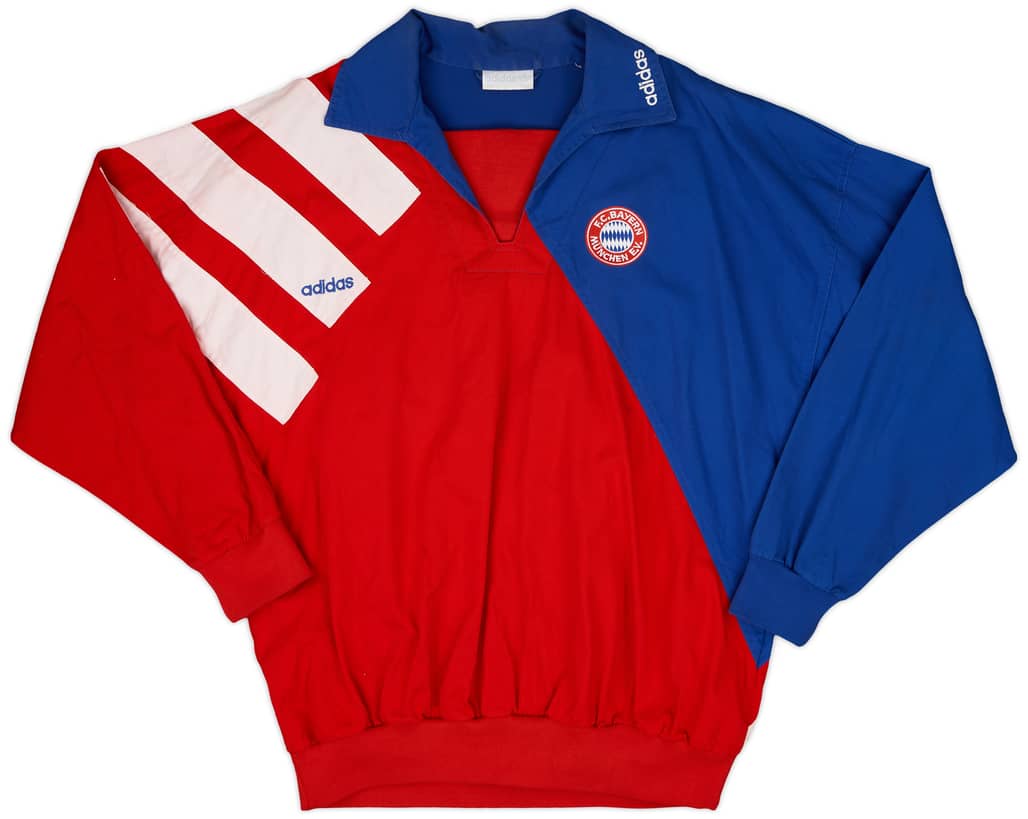 1993-95 Bayern Munich adidas Drill Top - 9/10 - (M/L)
