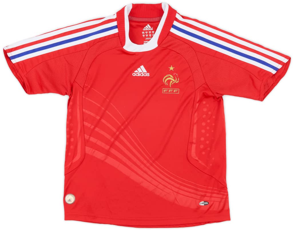 2007-08 France Away Shirt - 8/10 - (XS.Boys)