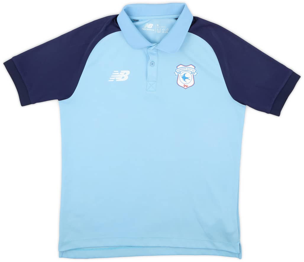2023-24 Cardiff City New Balance Training Shirt - 9/10 - (S)