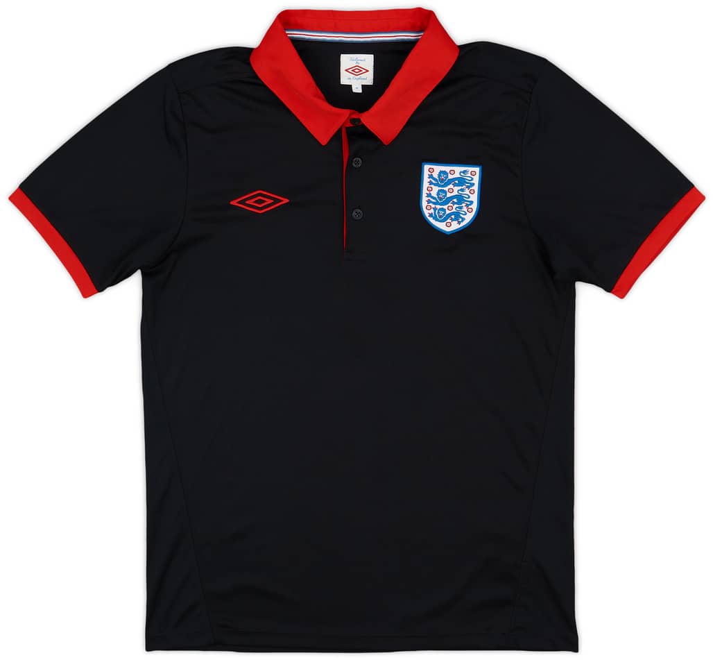 2010-11 England Umbro Polo Shirt - 7/10 - (M)