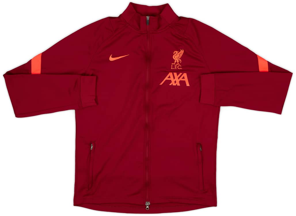 2021-22 Liverpool Nike Track Jacket - 9/10 - (XL.Boys)