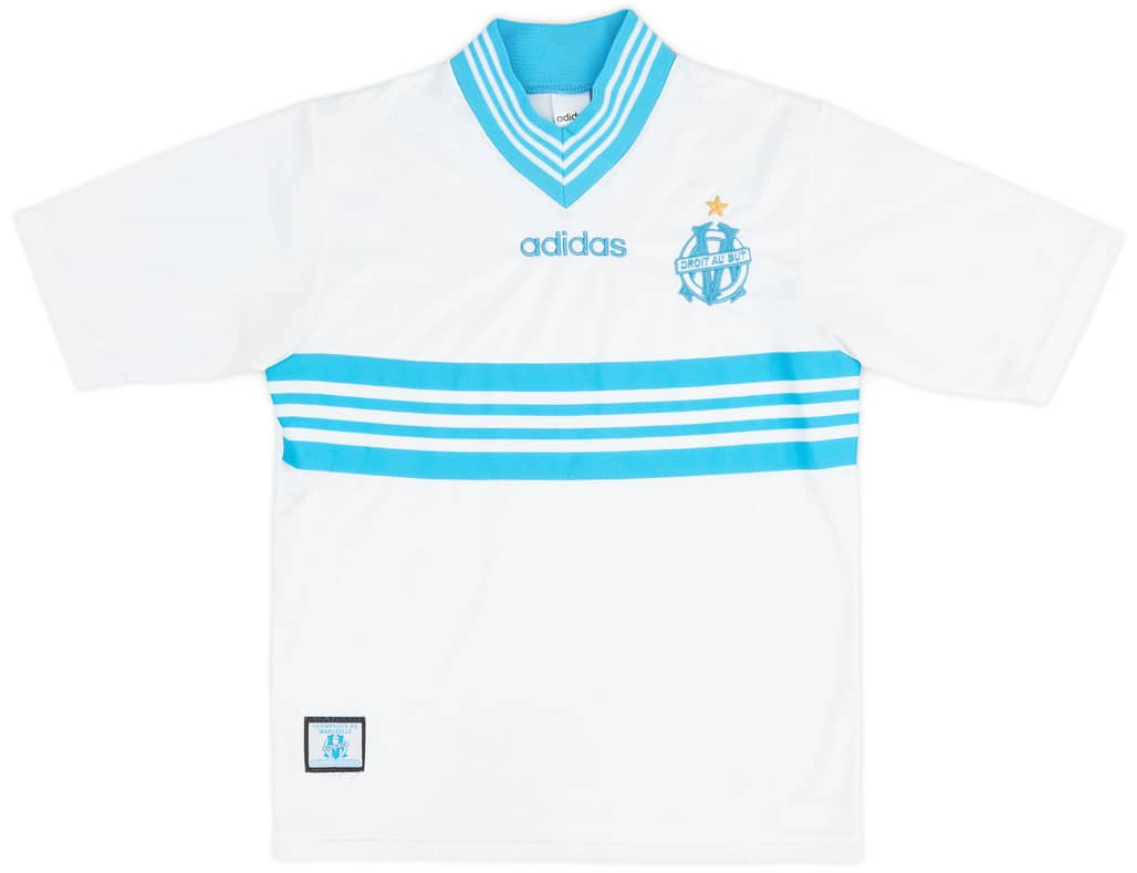 1997-98 Olympique Marseille Home Shirt - 9/10 - (XS)