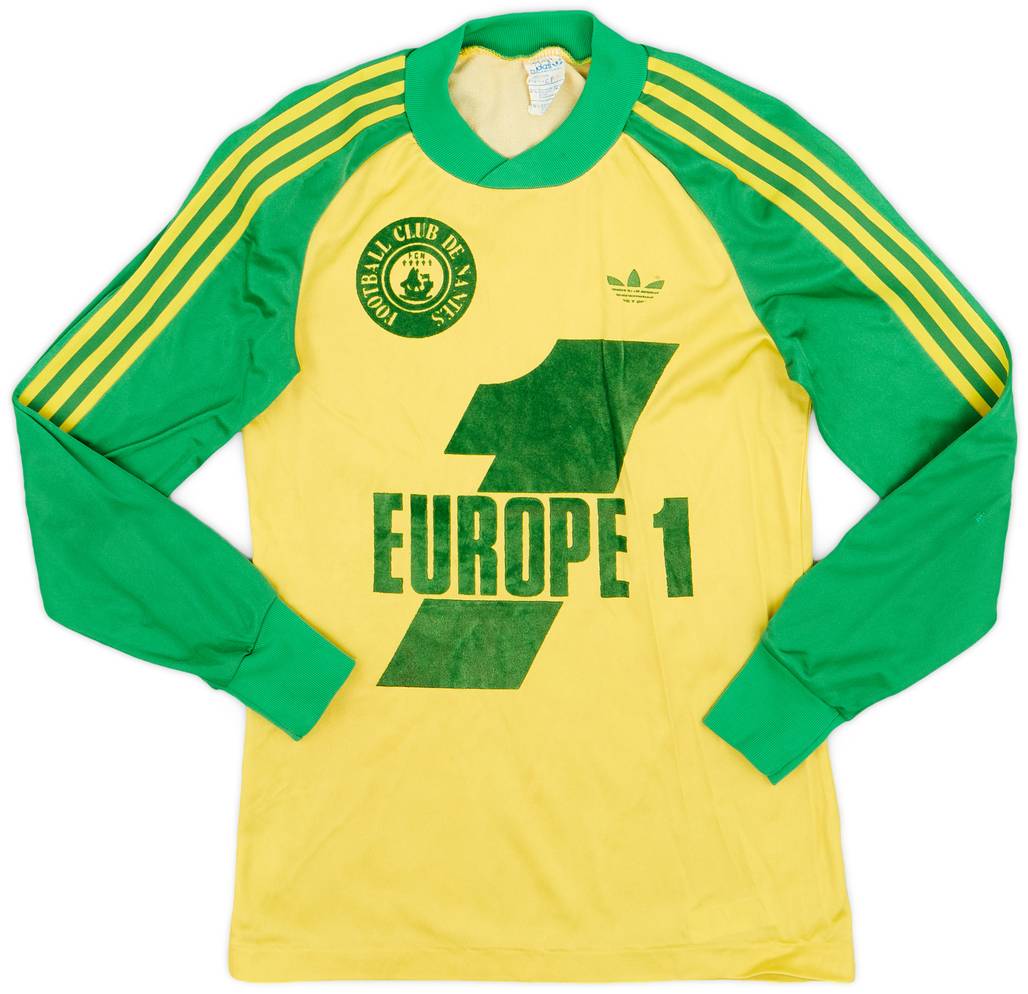 1978-79 Nantes Home L/S Shirt - 8/10 - (Y)