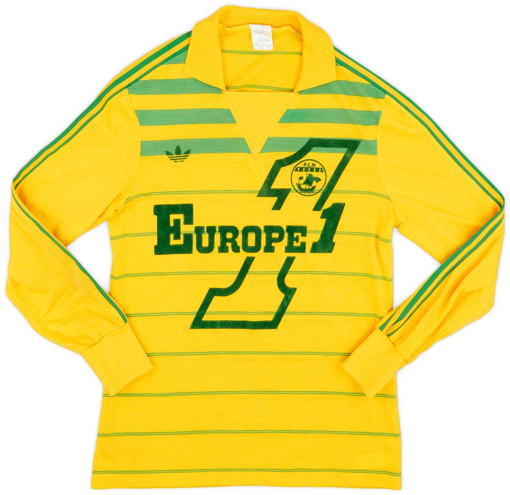1985-86 Nantes Home L/S Shirt - 9/10 - (S)
