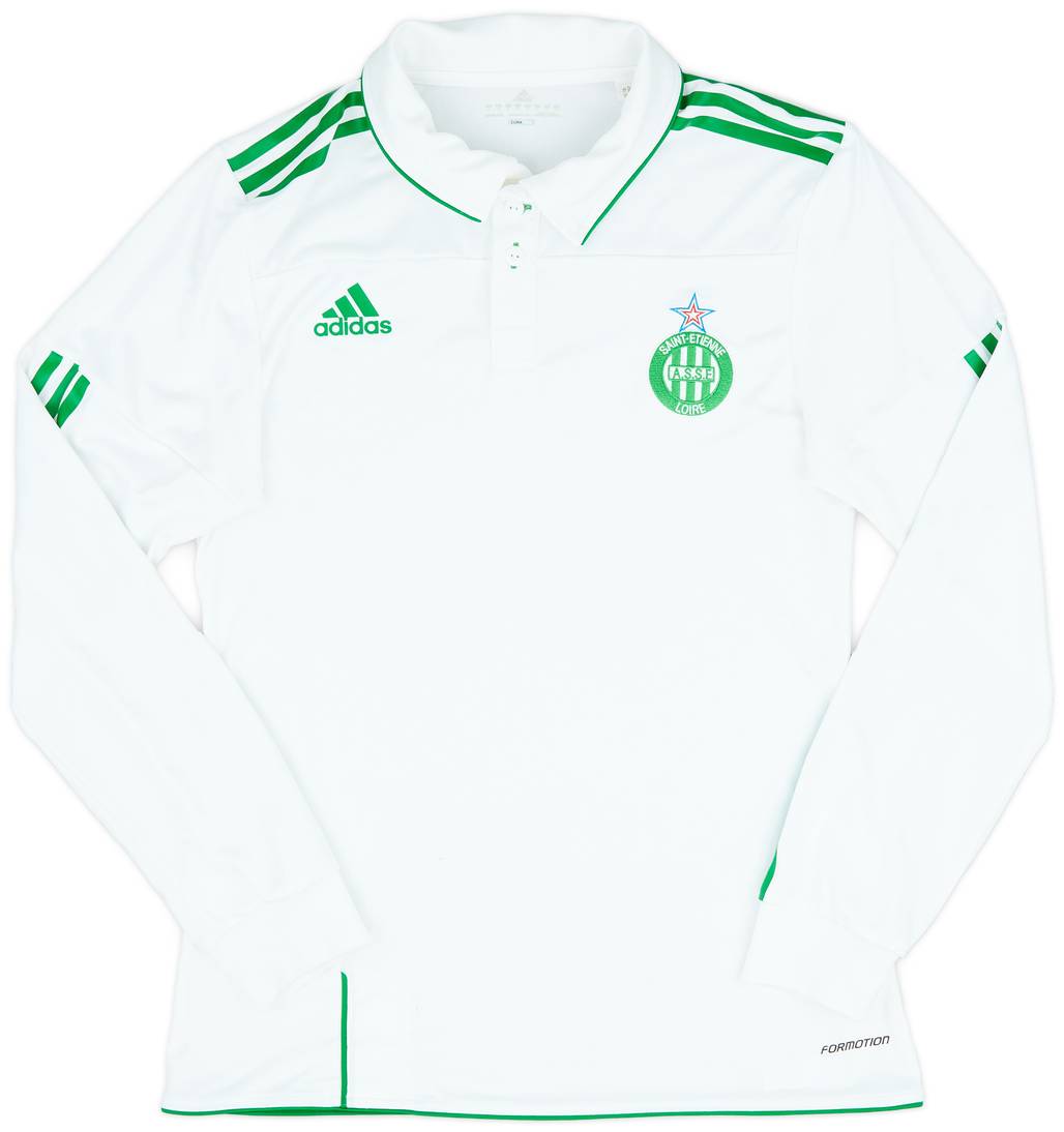 2010-11 Saint Etienne Player Issue Away L/S Shirt - 8/10 - (M)