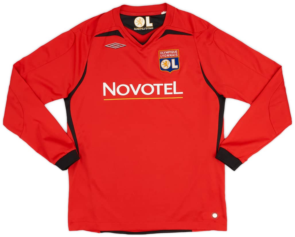 2007-08 Lyon GK Shirt - 8/10 - (XL.Boys)