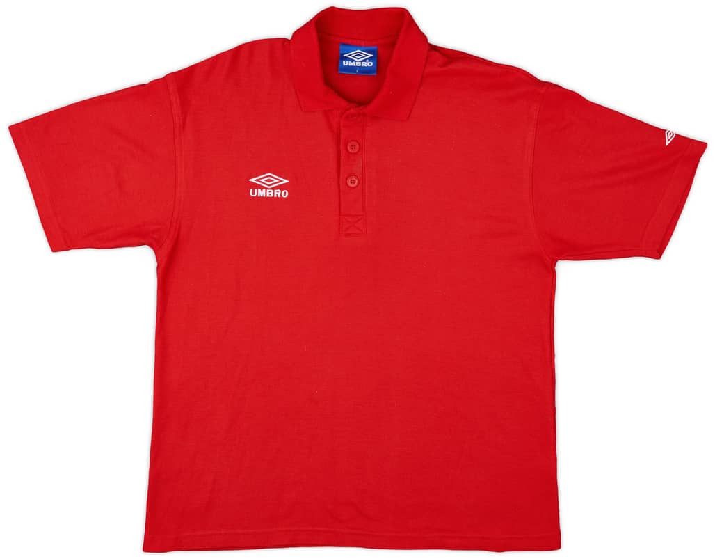 1990s Umbro Template Polo Shirt - 8/10 - (L)