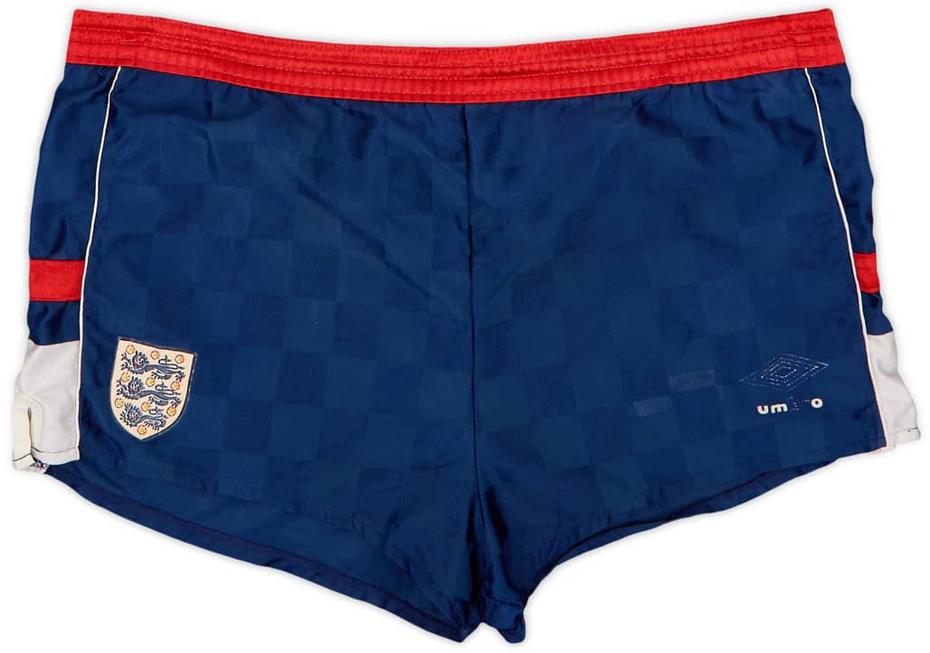 1988-90 England Home Shorts - 4/10 - (L)