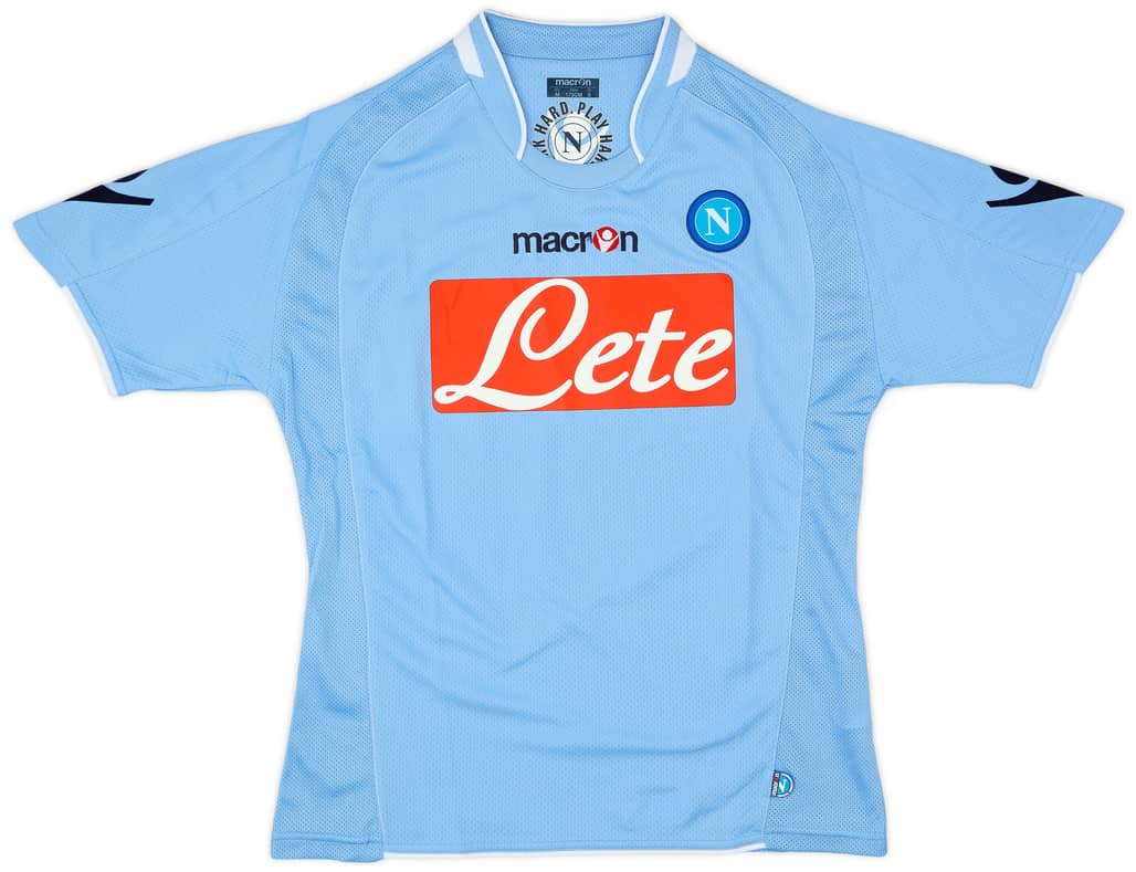 2009-10 Napoli Home Shirt - 9/10 - (S.Boys)