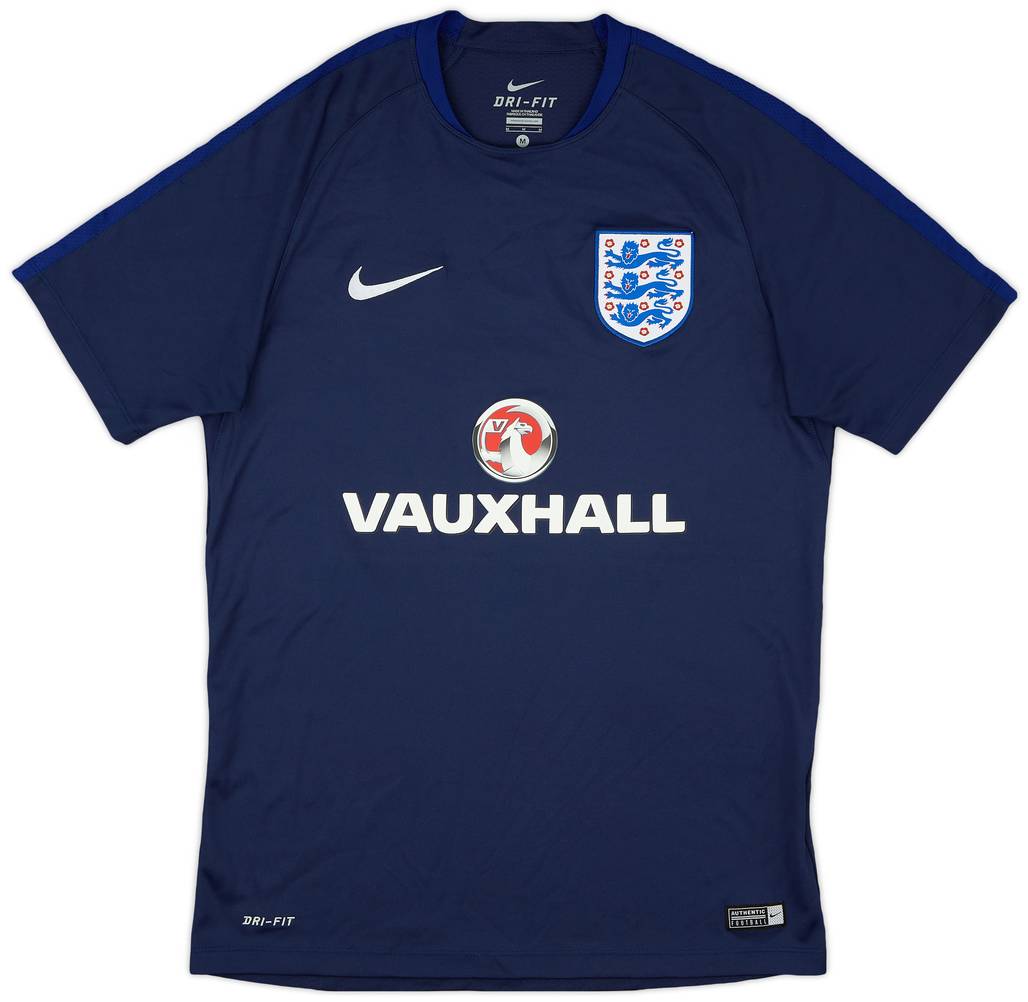 2016-17 England Nike Training Shirt - 9/10 - (M)