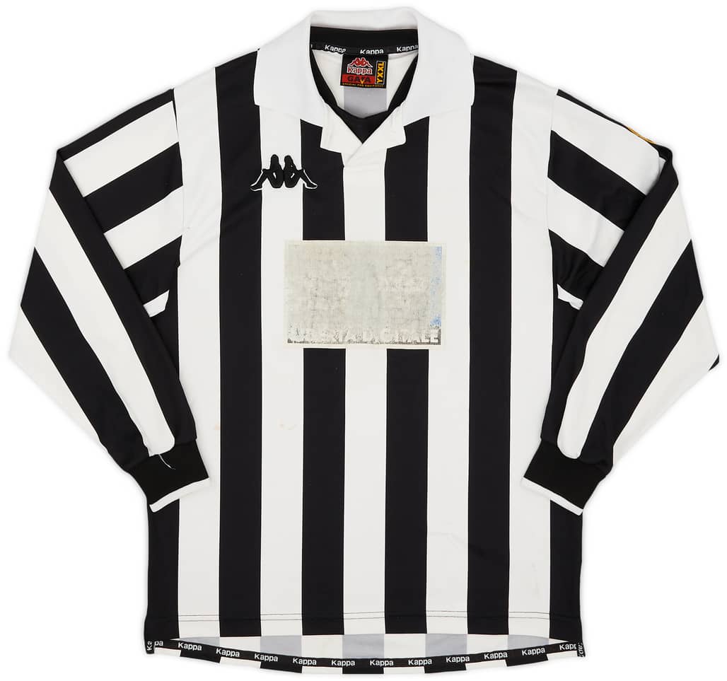 1998-99 Juventus Home L/S Shirt - 3/10 - (XL.Boys)