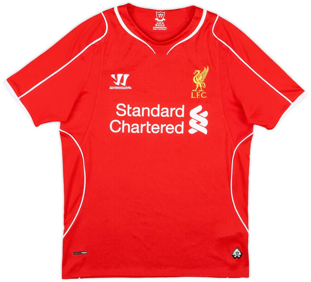 2014-15 Liverpool Home Shirt - 9/10 - (L.Boys)