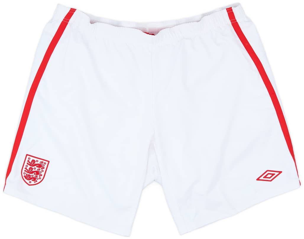 2010-11 England Away Shorts - 9/10 - (XXL)
