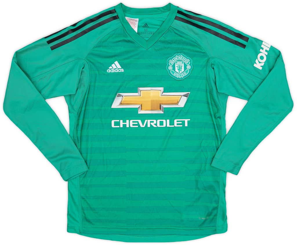 2018-19 Manchester United Home GK Shirt - 8/10 - (M.Boys)