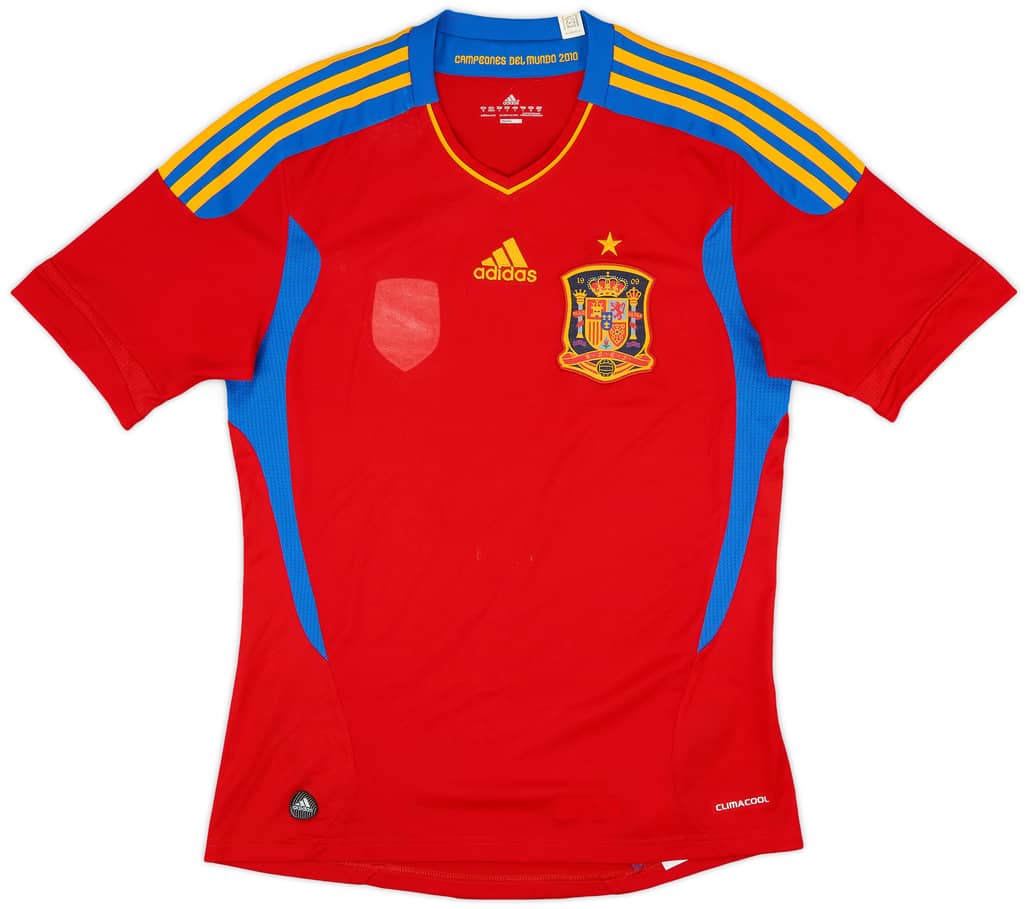 2010-11 Spain Home Shirt - 5/10 - (S)