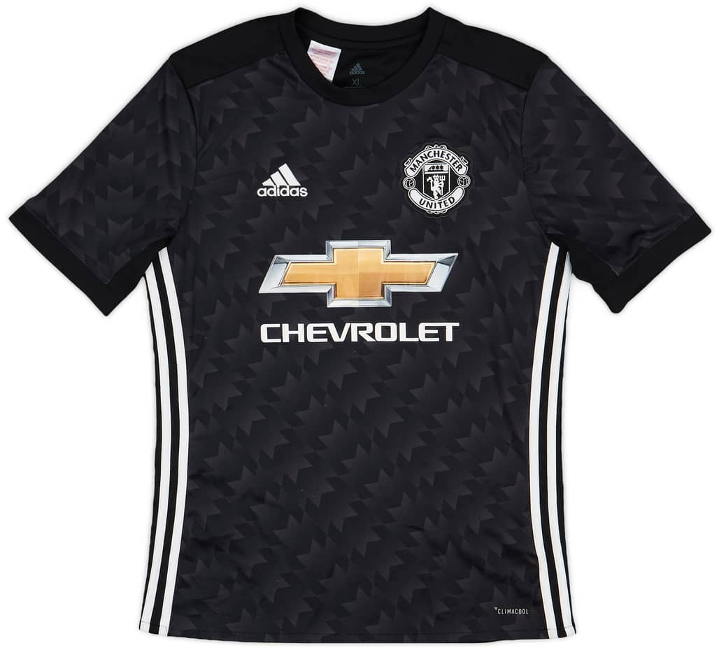 2017-18 Manchester United Away Shirt - 8/10 - (XL.Boys)