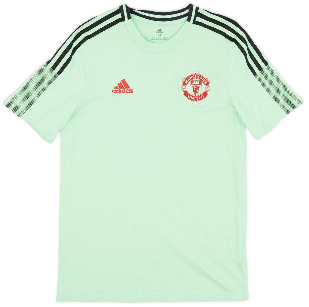 2020-21 Manchester United adidas Cotton Tee - 9/10 - (M)