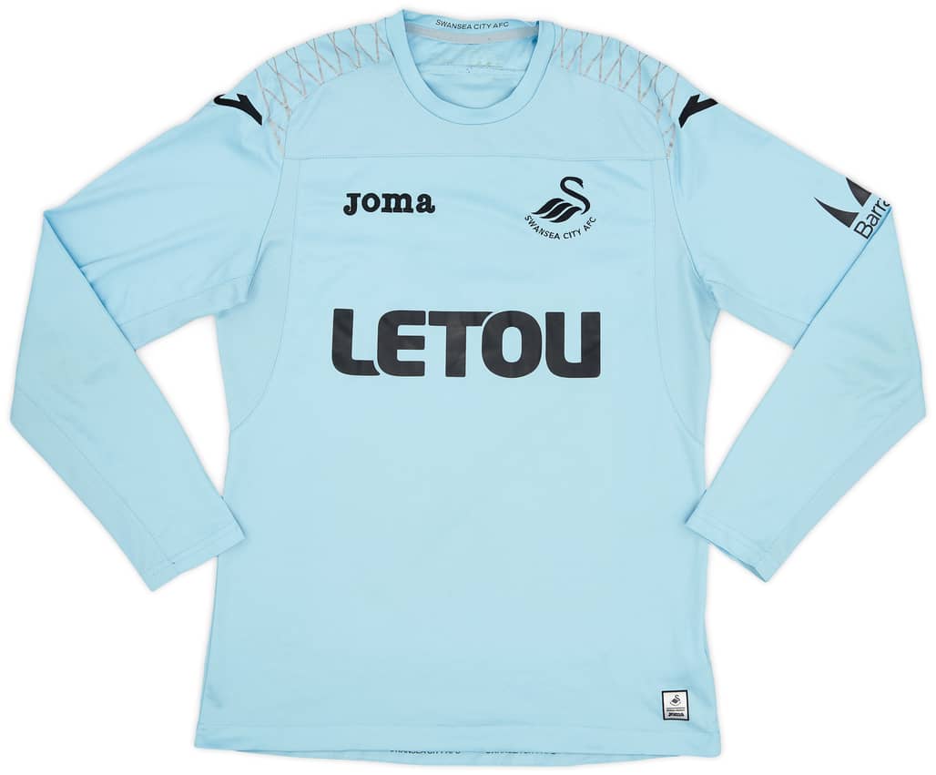 2017-18 Swansea GK Shirt - 8/10 - (M)