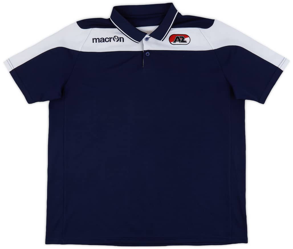 2012-13 AZ Alkmaar Macron Polo Shirt - 8/10 - (XXL)