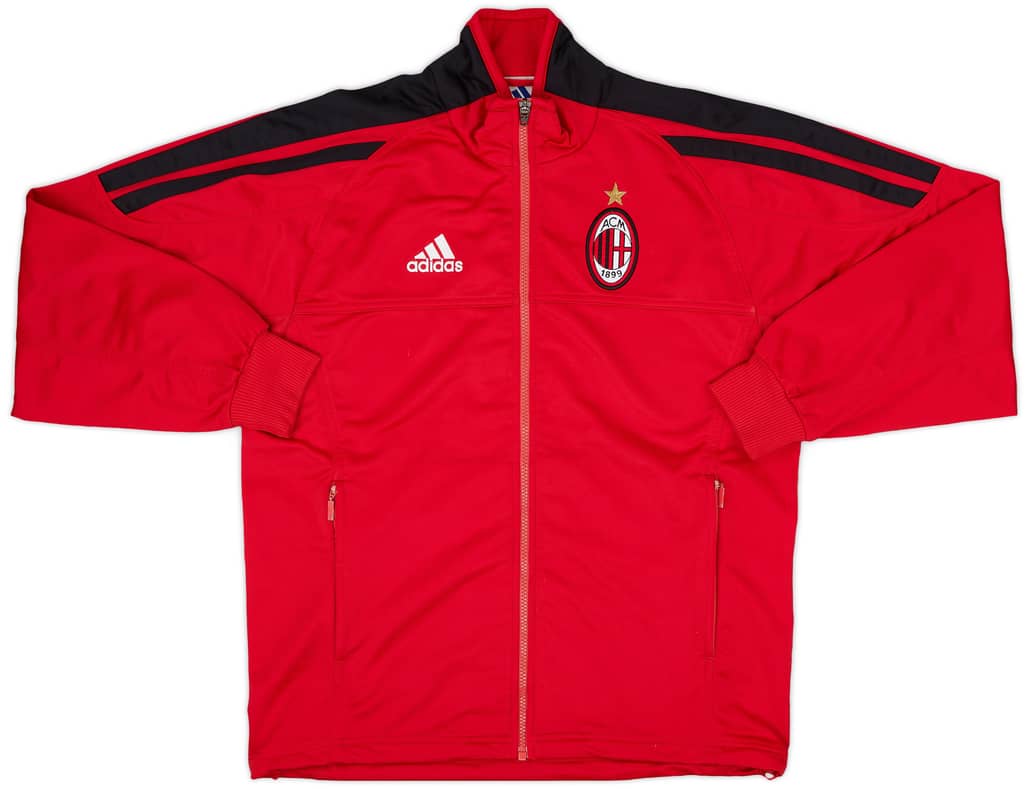 2001-02 AC Milan adidas Track Jacket - 8/10 - (S)