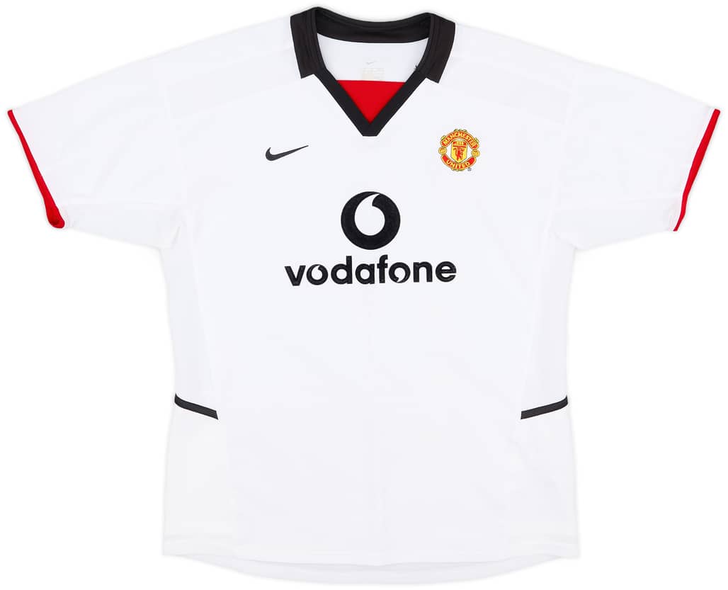 2002-03 Manchester United Away Shirt - 9/10 - (XL.Boys)