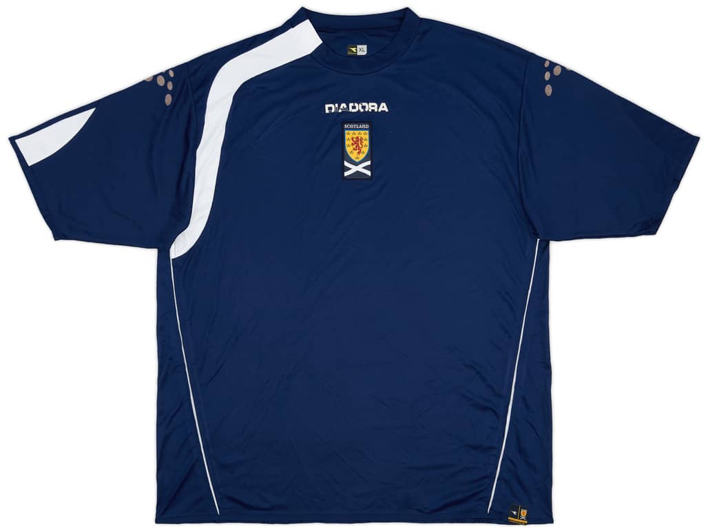 2005-06 Scotland Home Shirt - 5/10 - (XL)