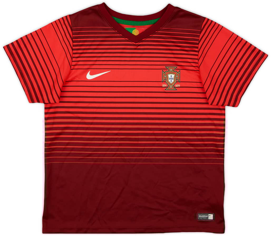 2014-15 Portugal Home Shirt - 8/10 - (7-8 Years)