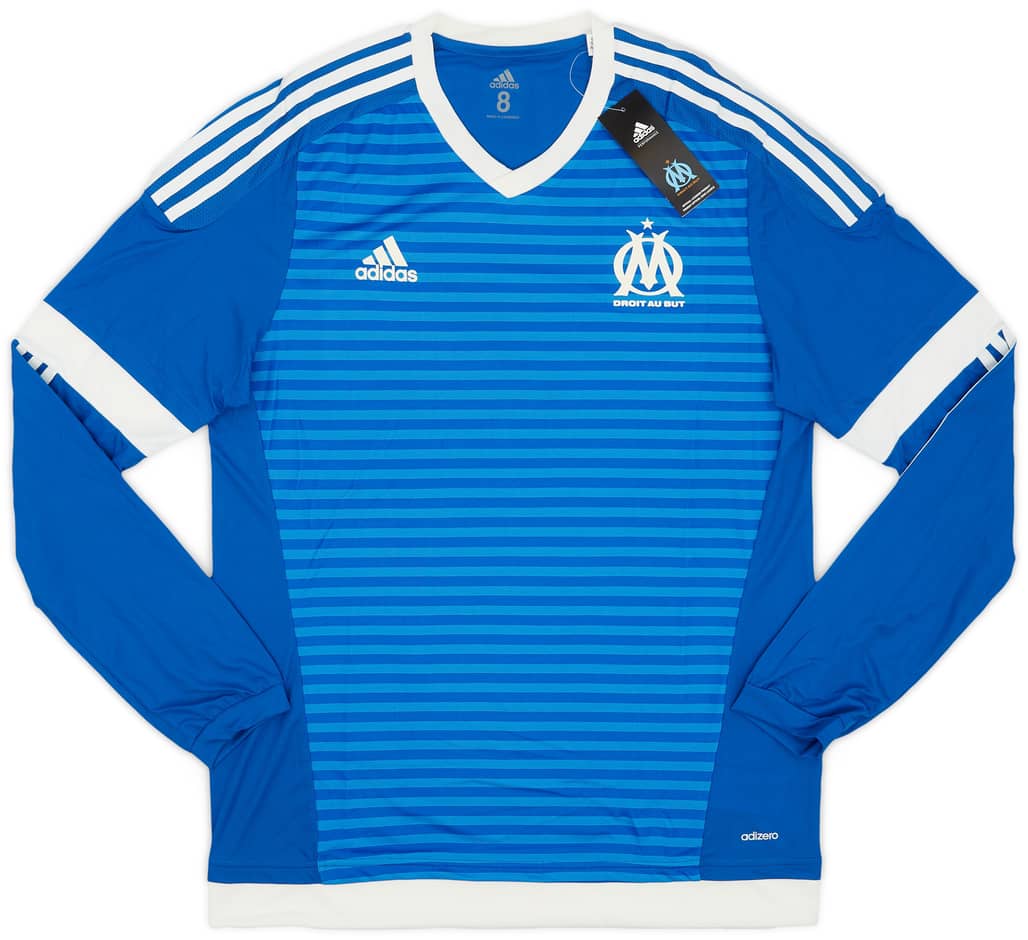 2015-16 Olympique Marseille Player Issue Third L/S Shirt (L)
