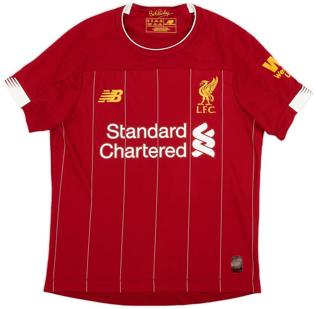 2019-20 Liverpool Home Shirt - 8/10 - (M.Boys)