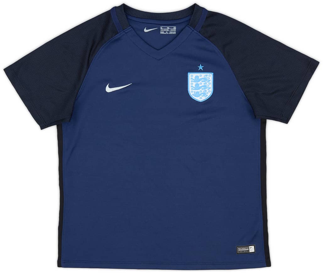 2017 England Away Shirt - 9/10 - (7-8 Years)