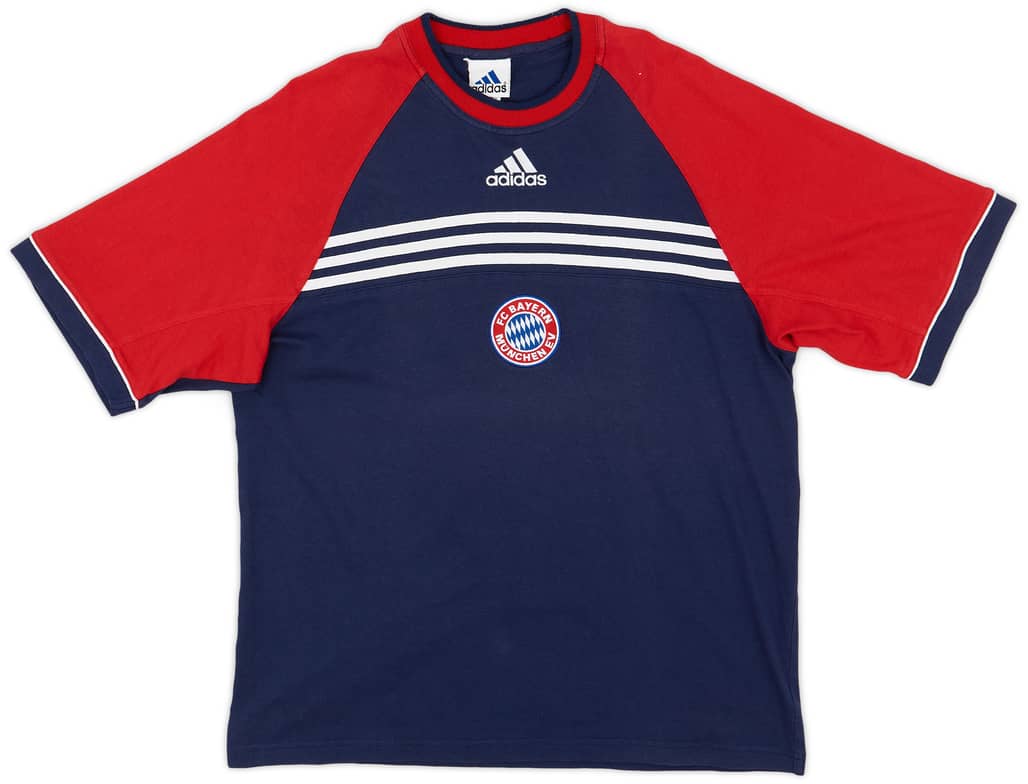 1998-99 Bayern Munich adidas Cotton Tee - 8/10 - (L)