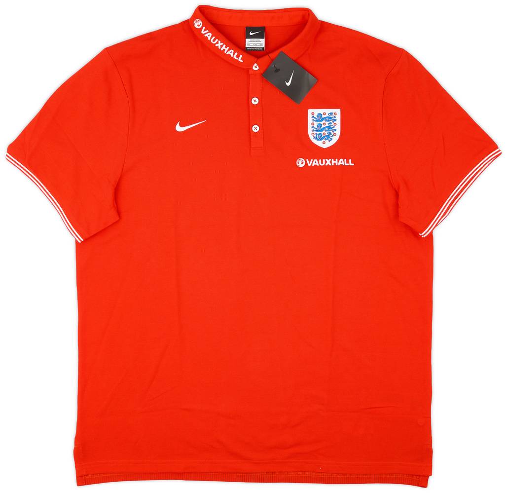 2014-15 England Nike Polo Shirt (XXL)