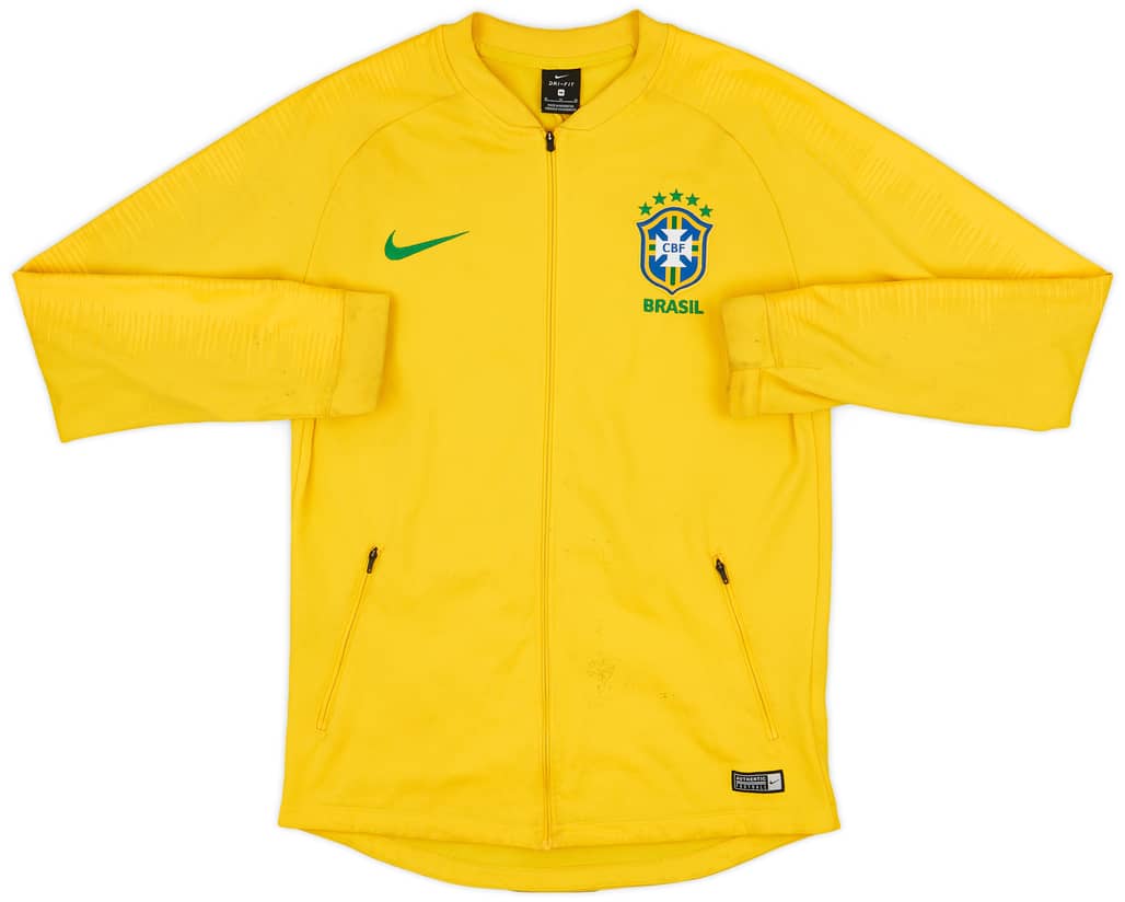 2018-19 Brazil Nike Track Jacket - 5/10 - (M)