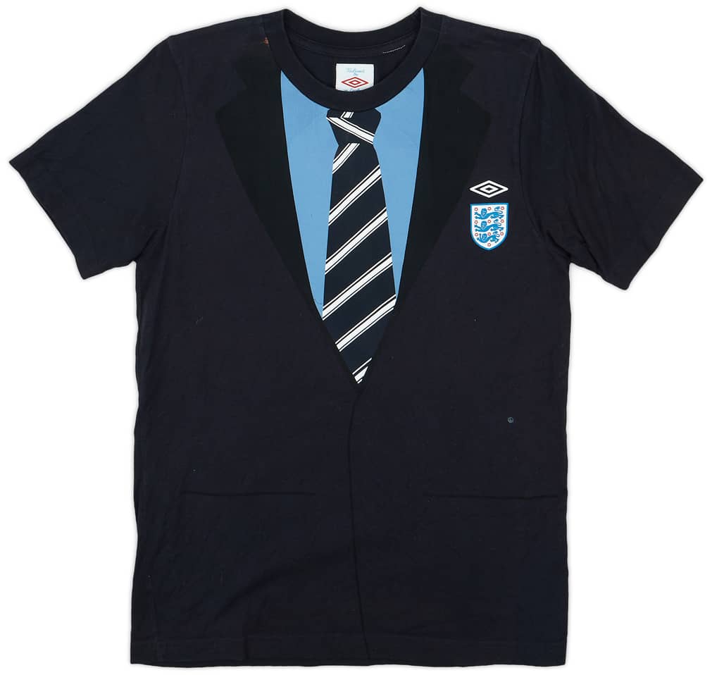 2009-10 England Umbro Graphic Tee - 7/10 - (S)