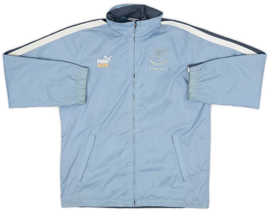 2002-03 Everton Puma Hooded Rain Jacket - 6/10 - (XL.Boys)