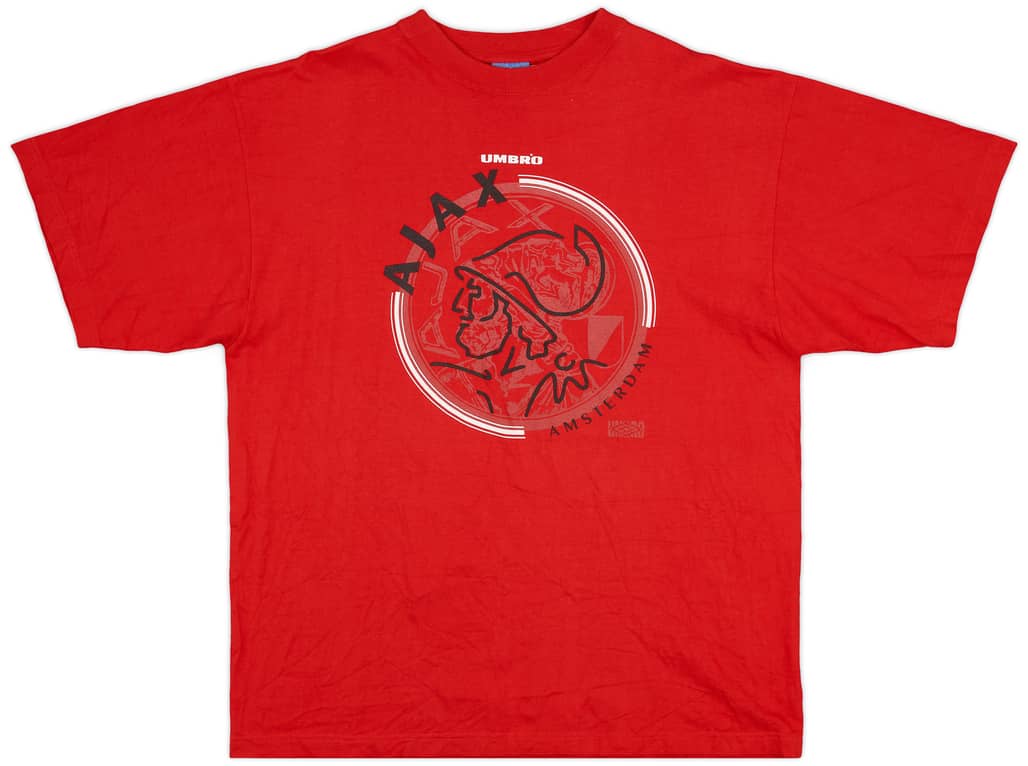 1997-98 Ajax Umbro Cotton Tee - 8/10 - (XL)