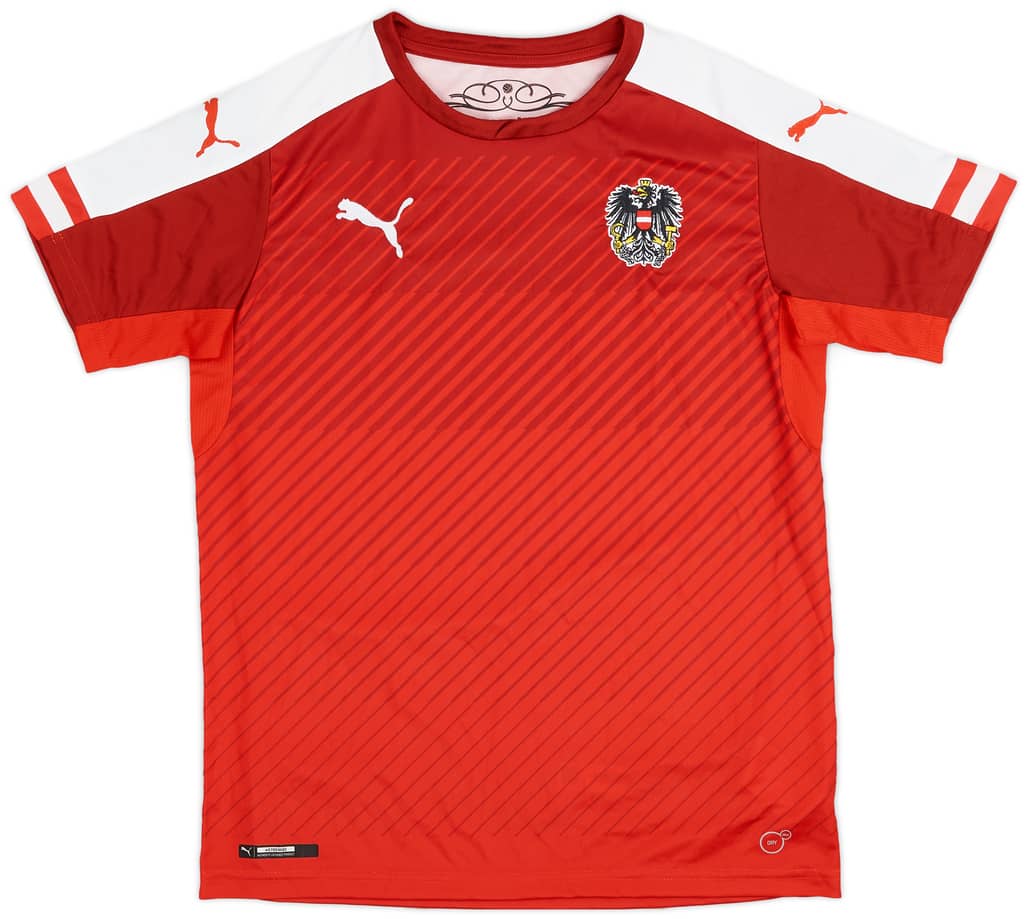 2016-17 Austria Home Shirt - 8/10 - (XL.Boys)