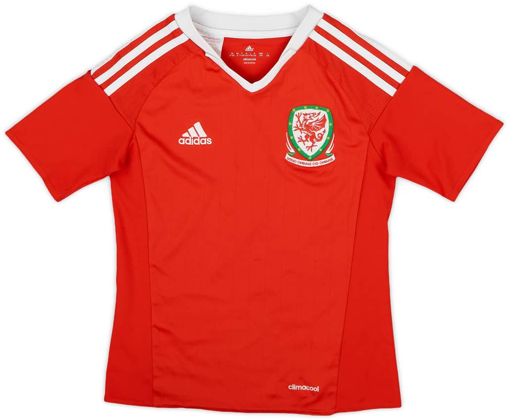2016-17 Wales Home Shirt - 6/10 - (S.Boys)