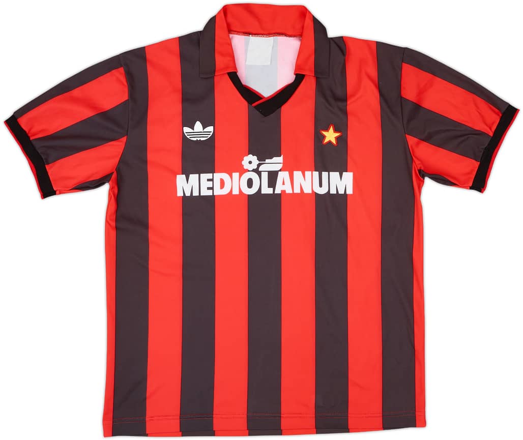 1992-93 AC Milan Home Shirt - 8/10 - (L)