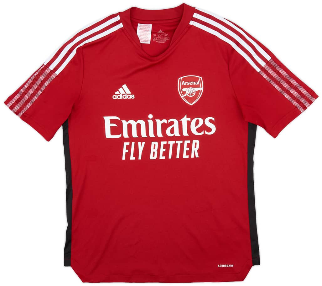 2021-22 Arsenal adidas Training Shirt - 8/10 - (XL.Boys)