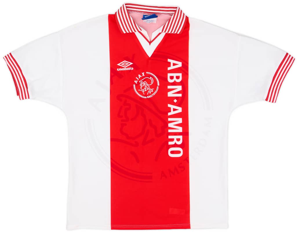 1995-96 Ajax Home Shirt - 9/10 - (L)