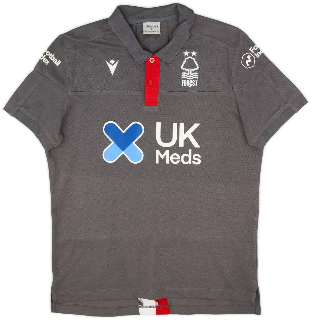2019-20 Nottingham Forest Macron Polo Shirt - 8/10 - (L)