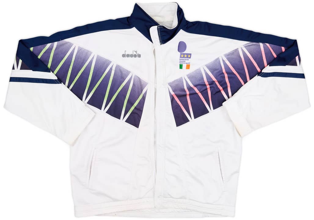 1994 Italy Diadora Track Jacket - 3/10 - (L)